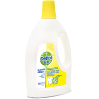 滴露(Dettol)衣物除菌液柠檬1.5L瓶×2瓶装杀菌液儿童宝宝洗衣机用洗衣服消毒杀菌家用洗除螨虫