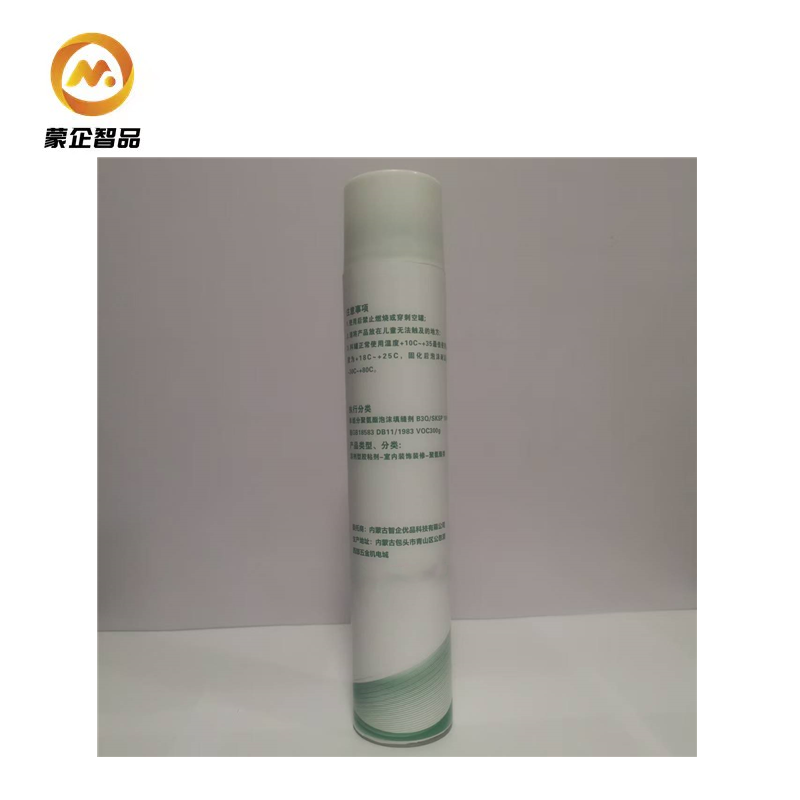 蒙企智品聚氨酯泡沫填缝剂750ML 桶高清大图