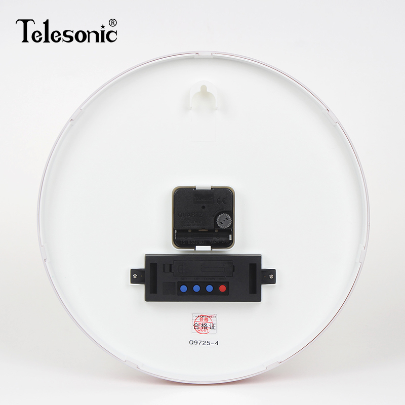 天王星(Telesonic)挂钟简约客厅时钟挂表时尚北欧艺术轻奢装饰创意石英钟表挂墙钟