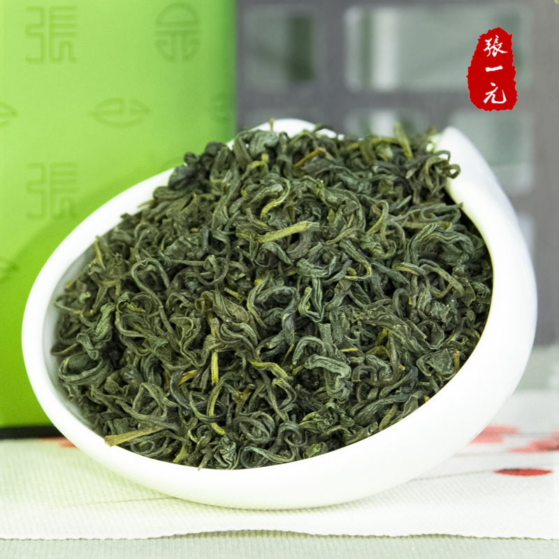 张一元 一级高山绿茶300g 绿茶茶叶 方便罐装