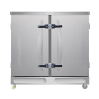 规格【8层燃气 700*680*1290mm】商用蒸饭柜全自动蒸饭车电热蒸包炉燃气蒸箱酒店食堂厨房蒸馒头机