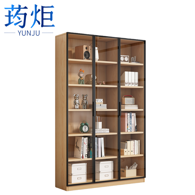 荺炬 书柜 120cm三门 个