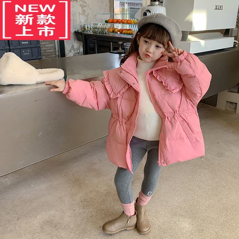 可莉允女童棉衣冬款2022新款洋气女孩儿童外套冬装加厚棉袄冬季宝宝棉服图片
