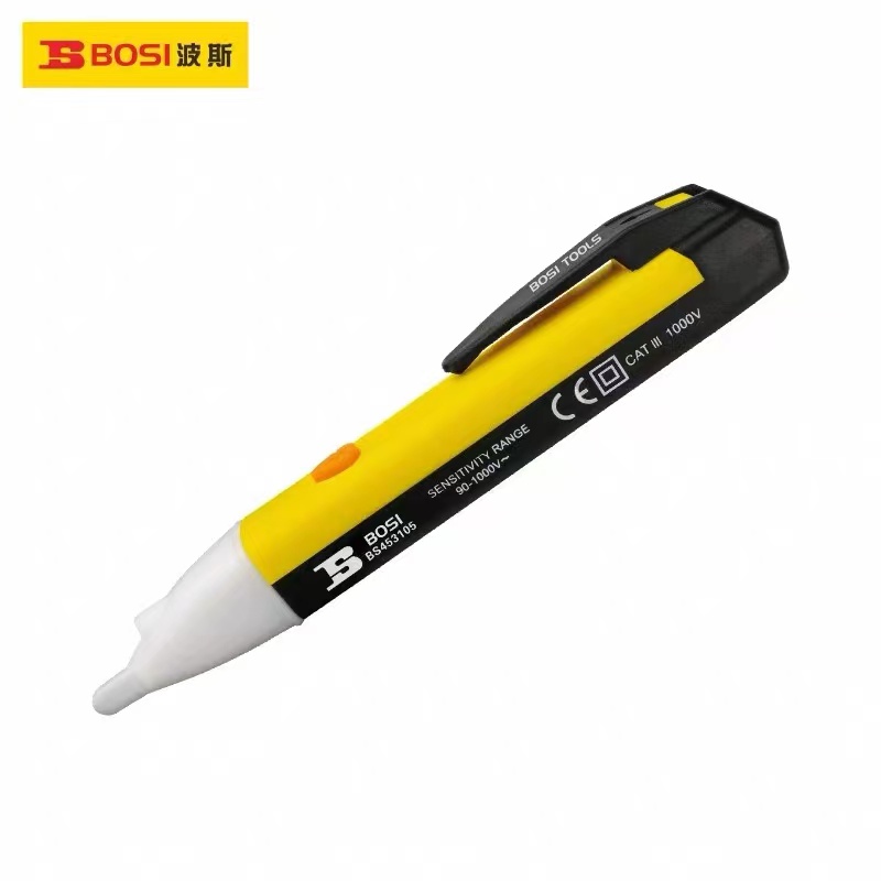 波斯 电笔多功能LED数显非接触式测电笔(90-1000V)BS453105高清大图