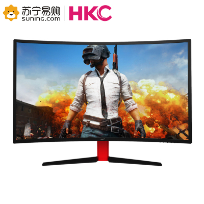 HKC /惠科 显示器 27英寸144Hz刷新曲面液晶电脑显示器 电竞游戏吃鸡显示屏幕 G7 PLUS