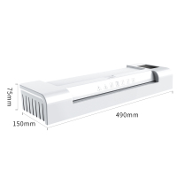 得力(deli)14318塑封机 A4过塑机覆膜机 家用小型过胶机照片相片压膜机热裱封膜机 覆膜机/塑封机