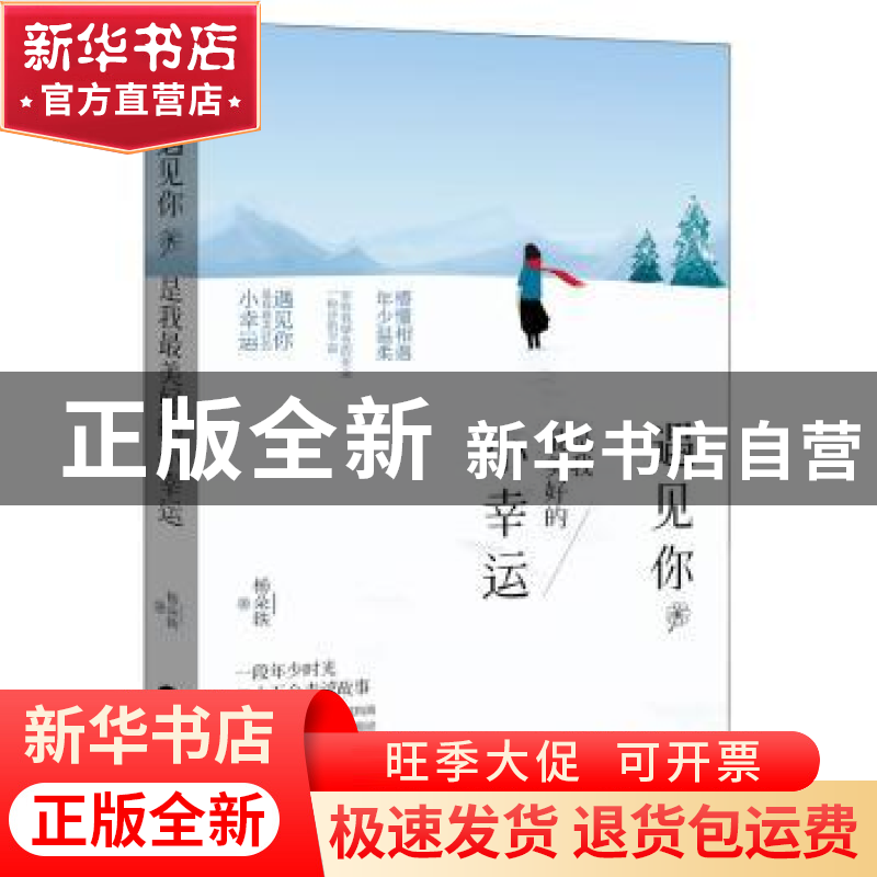 正版 遇见你 是我最美好的小幸运 杨朵轶著 鹭江出版社 978754591高清大图