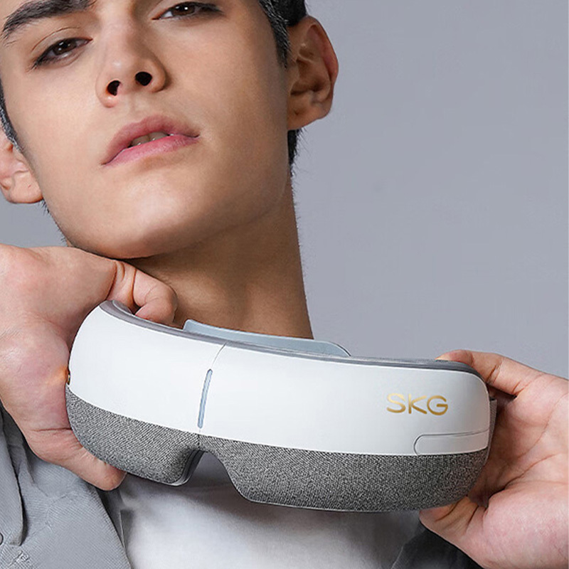 SKG眼部按摩仪可视化分区成人气囊热敷护眼仪睡眠眼罩E3高清大图
