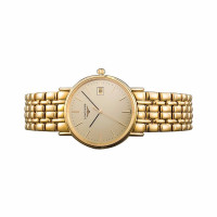 浪琴(Longines)瑞士品牌 手表 瑰丽系列 石英男表 L4.720.2.32.8