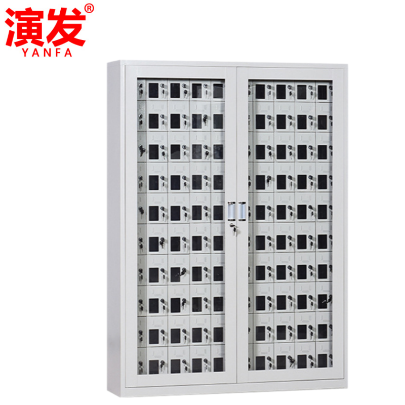 演发 手机存放柜双开+100门台