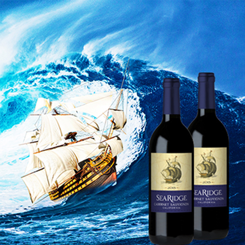 SEA RIDGE美国葡萄酒——加州海岭赤霞珠 美国进口 进口红葡萄酒