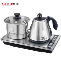 新功(SEKO)底部加水电热水壶全自动上水烧水壶茶台一体电茶炉