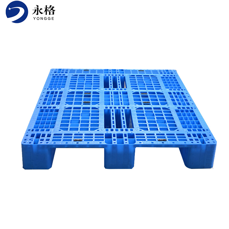 永格塑料托盘叉车板仓库货架垫防潮板货物托盘川字加厚1.2*1.0m