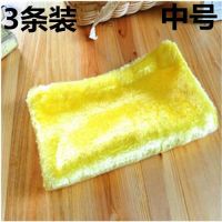 神奇抹布双层加厚柔软吸水不沾油厨房神器洗碗巾双层加厚百洁布|中号23*26黄色3条装