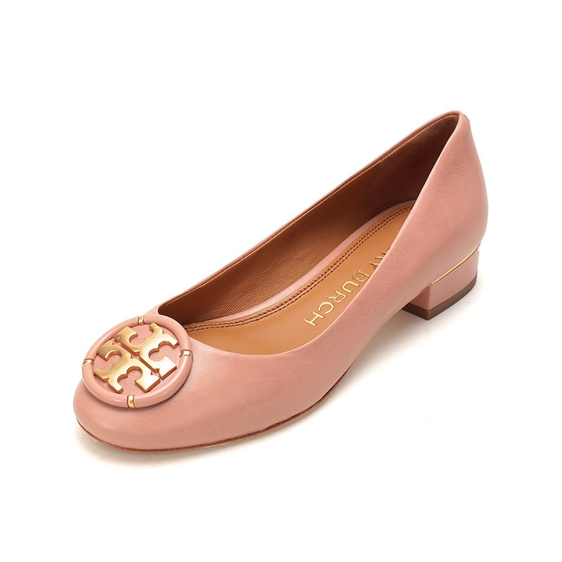 toryburch托里伯奇奢侈品tb女鞋皮革低跟单鞋船鞋79548