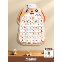 汉语拼音字母数字表墙贴拼读训练发声书学习神器声母韵母婴儿早教有声挂图 汉语拼音（基础款）