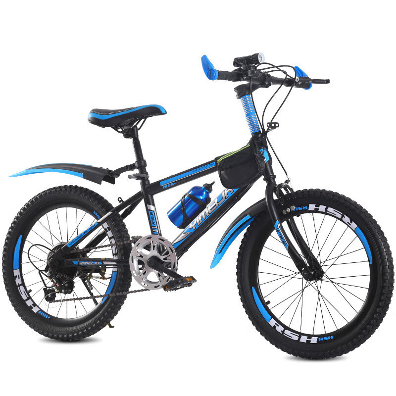 新款儿童学生自行车20 22 24寸男女通用7-12岁单速脚踏车