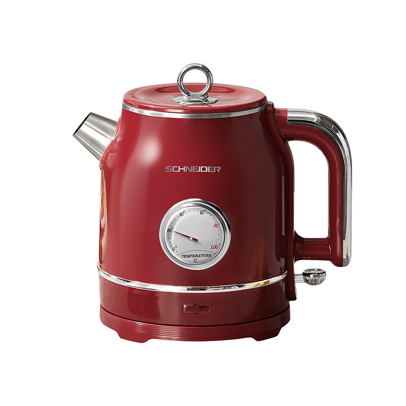 施耐德 欧式复古水壶 SWK-XSL1213A 红色