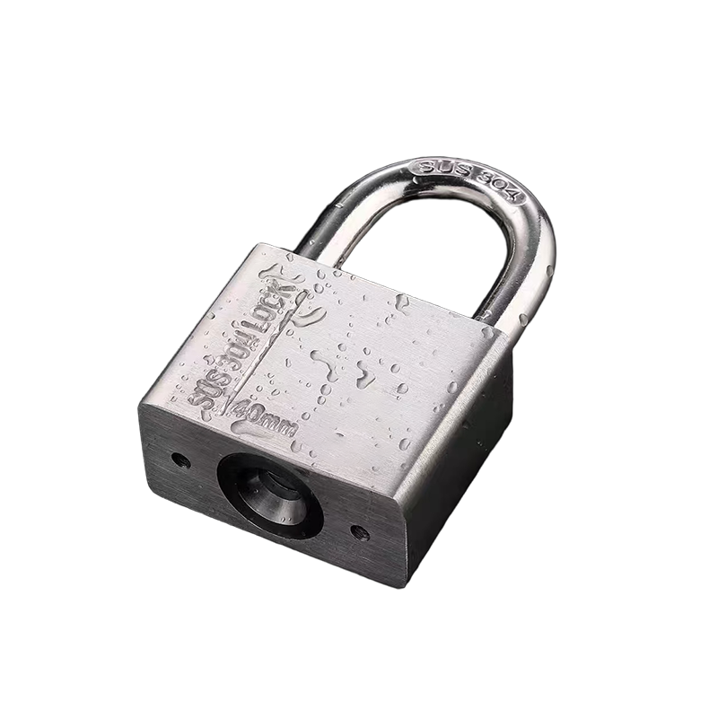 秦泰(Cqint) QTBLK-01 不锈钢挂锁 40mm 银色高清大图