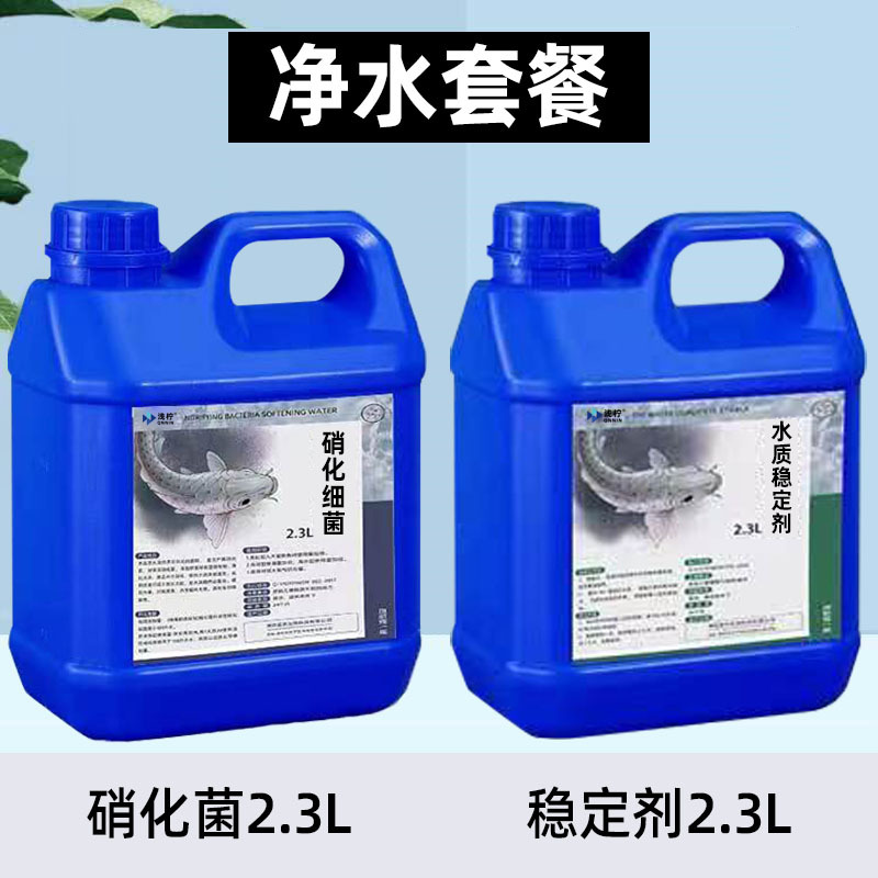 鱼缸硝化细菌硝化菌养鱼用品水族净水剂活菌水质稳定菌王分解活性