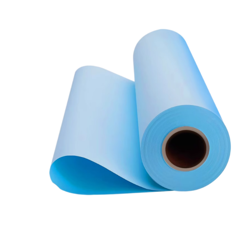 羚翎 A2 80g 440mm*150米/卷 3寸管芯 蓝图纸 1.00 盒/卷 (计价单位:卷) 蓝色高清大图