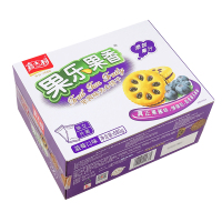 嘉士利 果乐果香 680g 盒装（ 蓝莓味） 果酱夹心饼干 休闲零食