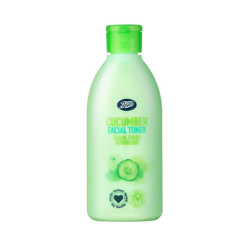 英国进口 博姿(boots)小黄瓜爽肤水 深层控油150ml