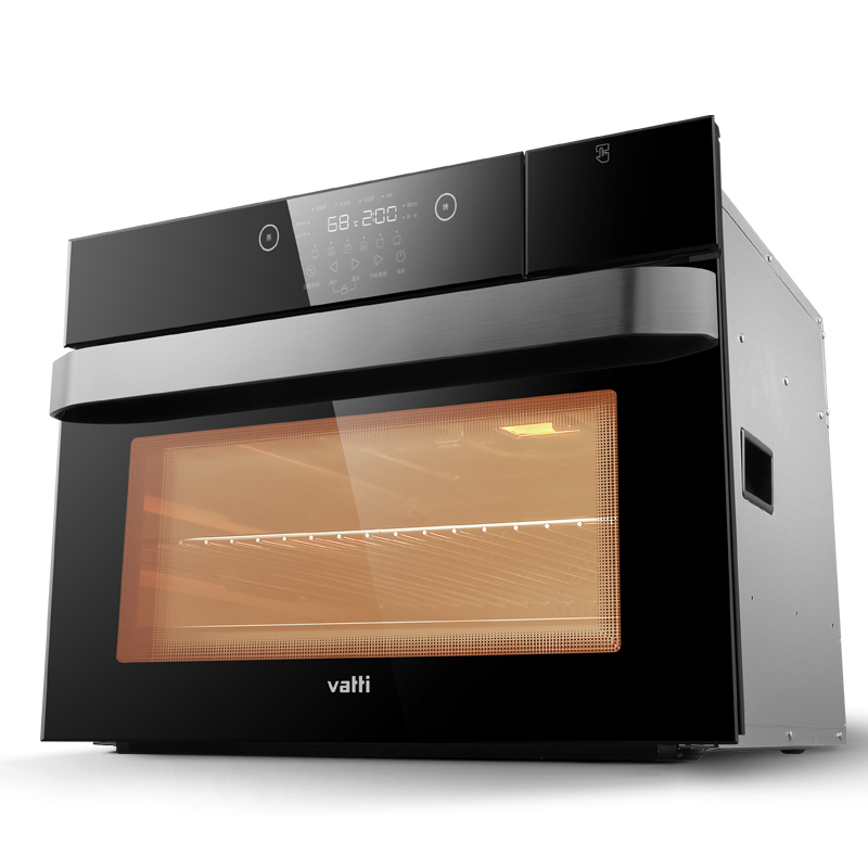 华帝(vatti)i11097+55B+04 21立方欧式烟灶套餐 油烟机燃气灶具 蒸水洗 4.2大火力灶 天然气高清大图