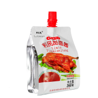 利民 天津甜面酱 260g/袋 炸酱 烤鸭蘸酱 烧烤酱 调味酱