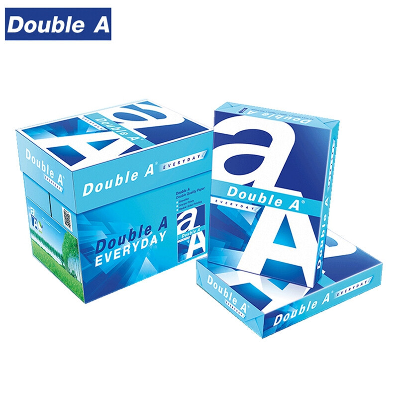达伯埃 Double A 70g A4 复印纸500张/包 5包/箱(2500张) 不支持退换 单位:箱