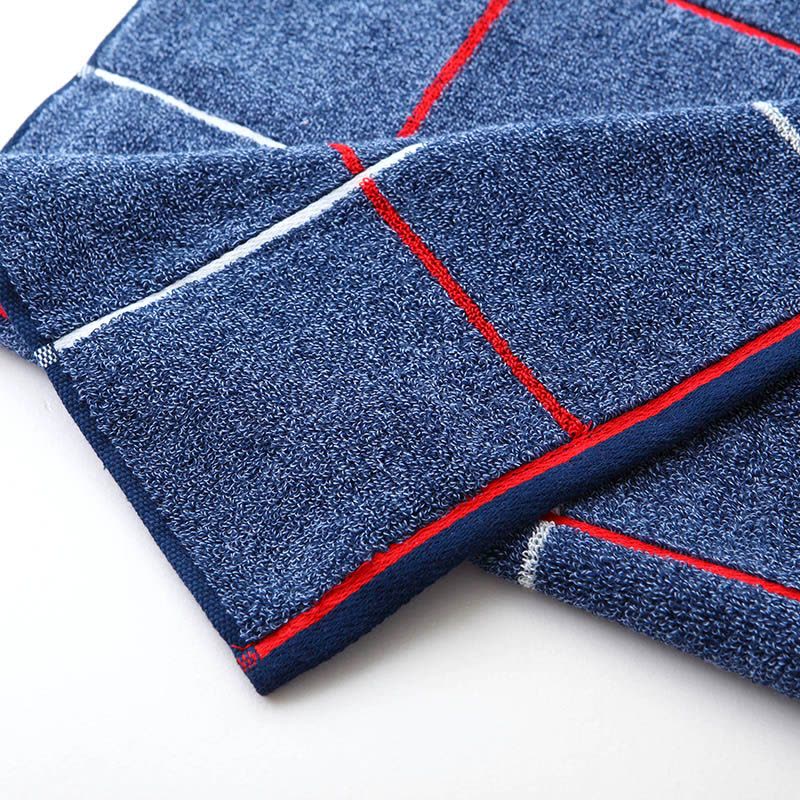 景福莱 单条彩格毛巾(磨砂袋) JFL-CGMJ /袋图片