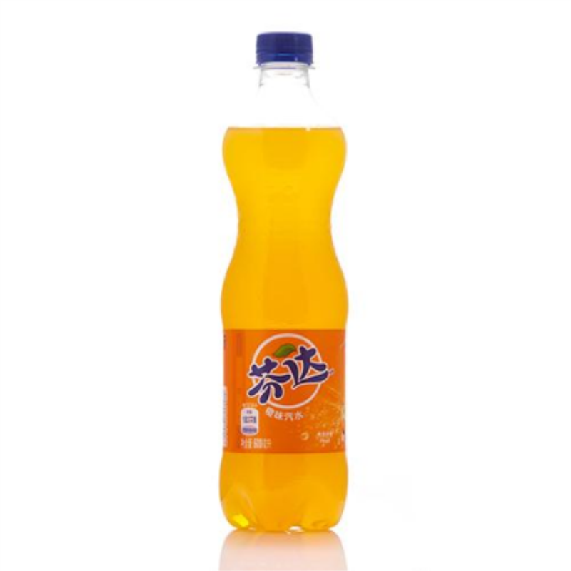 芬达 塑料瓶装 碳酸汽水饮料 整箱装 600ml*24