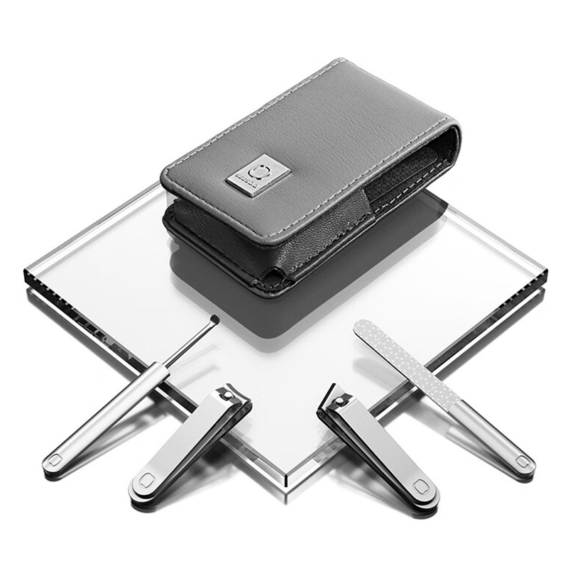 七素指甲剪套装四件套轻巧便捷致享系列灰色Q1A377394高清大图