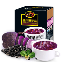 南方黑芝麻 黑黑紫山药谷物餐(粉) 280g/盒