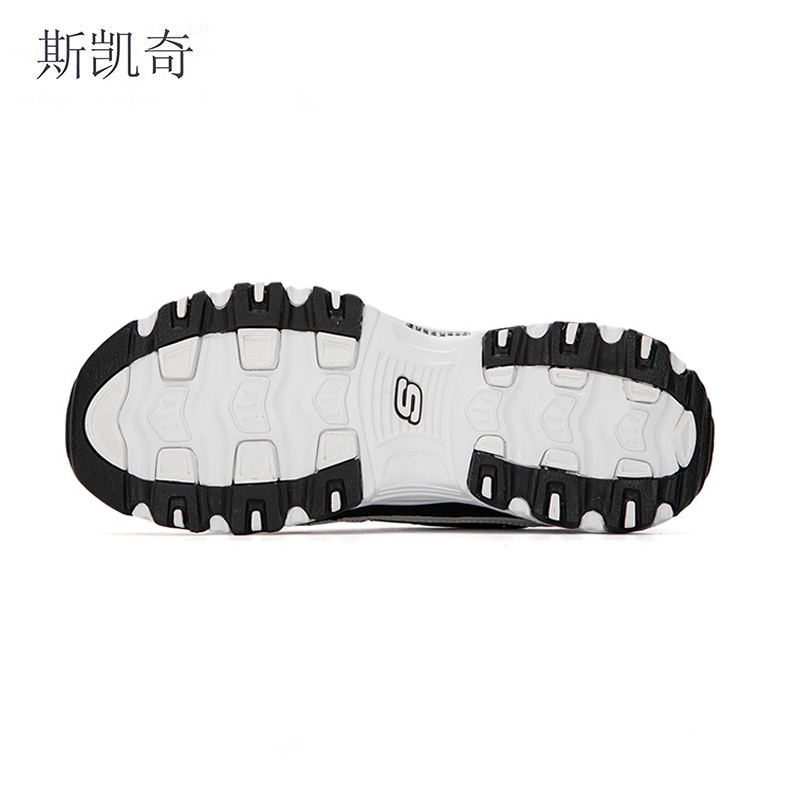 斯凯奇 女春夏季熊猫鞋 13141-BKW65 双高清大图