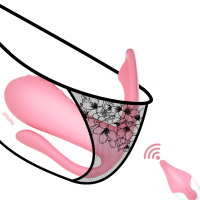 千度蜜 成人情趣性用品 女用自慰器 无线遥控防水静音哑铃 充电强震欲仙玩具按摩 外出隐形穿戴跳蛋
