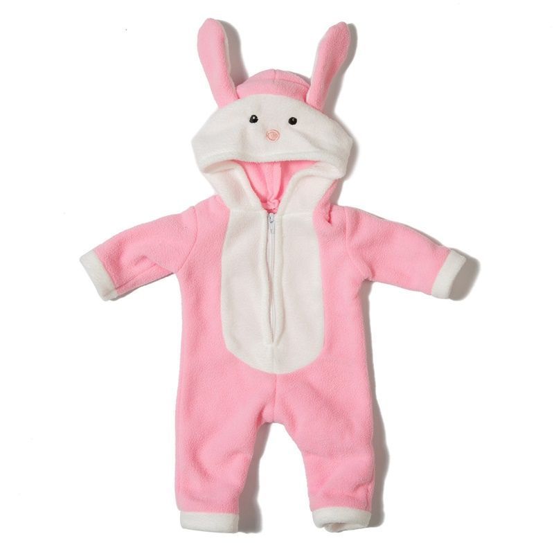 粉色兔子 50厘米娃娃衣服