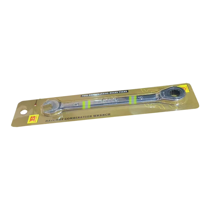 波斯(BOSI) 荧光系列精品棘轮两用扳手 10mm 把高清大图