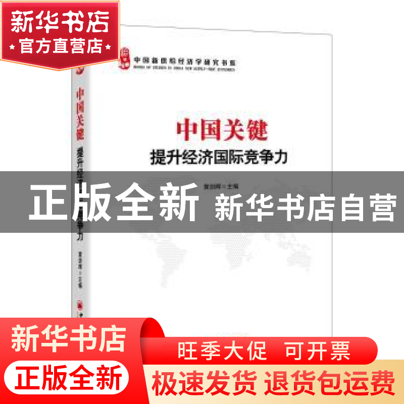 正版 中国关键:提升经济国际竞争力 黄剑辉主编 中国经济出版社 9高清大图