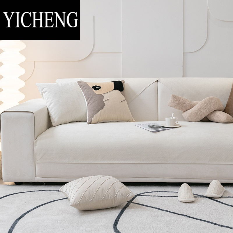 YICHENG防水沙发垫四季通用防滑坐垫宠物隔尿套罩靠背防猫抓盖布巾