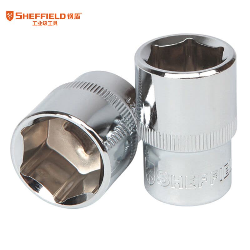 SHEFFIELD/钢盾 12.5mm系列公制6角标准套筒 S011622 22mm 1只图片