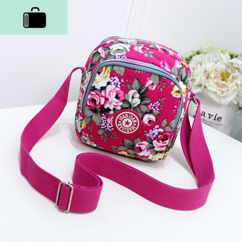 韩版斜挎包迷你小包尼龙帆布手机零钱包简约休闲女包NEW LAKE高清大图