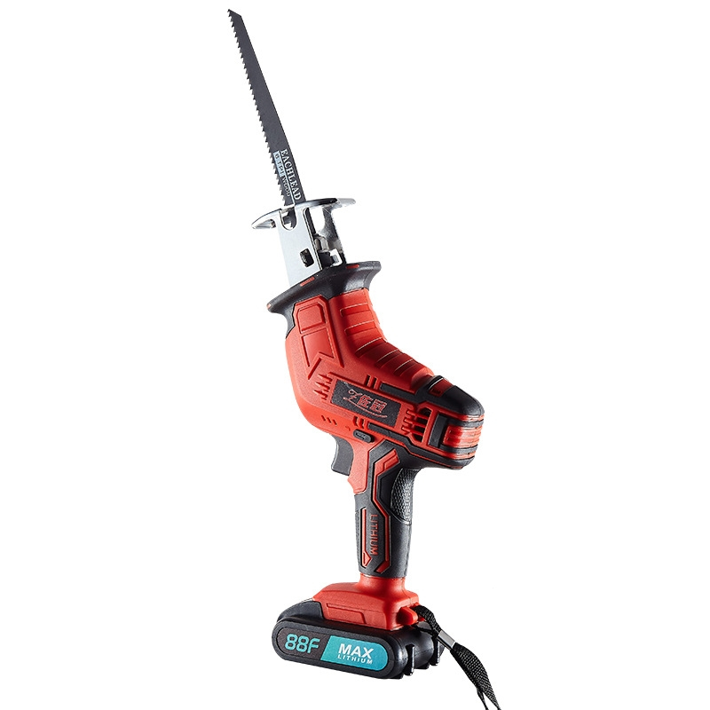 多功能充电手持式锂电往复锯古达马刀锯手提锯木工电锯小型马刀锯