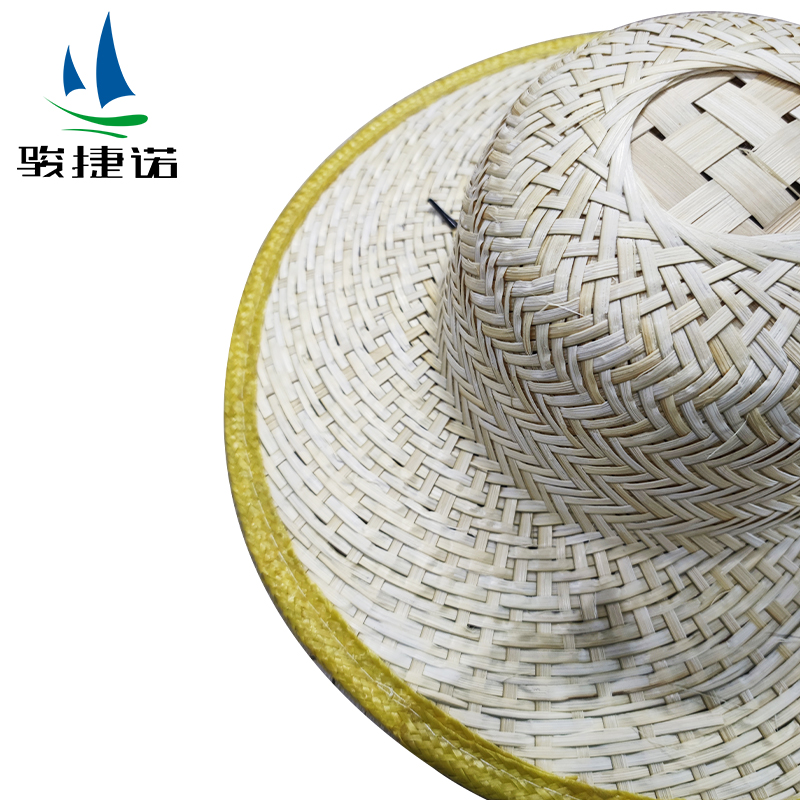骏捷诺竹编草帽均码 40cm/顶高清大图