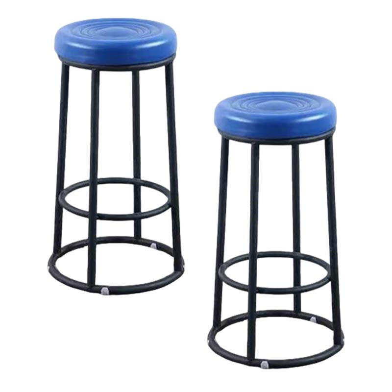 先围 高脚凳 黑炭钢架加厚面68cm高 个高清大图