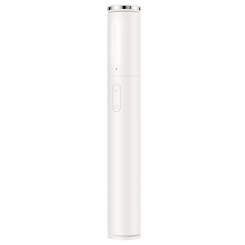 华为(HUAWEI)华为补光灯自拍杆 CF33 白色 无线蓝牙连接自拍神器补光器 安卓 苹果手机通用自拍杆