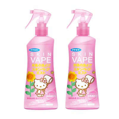 VAPE 未来防蚊喷雾200ml户外驱蚊液驱蚊花露水长效防蚊虫 粉色凯蒂猫2瓶