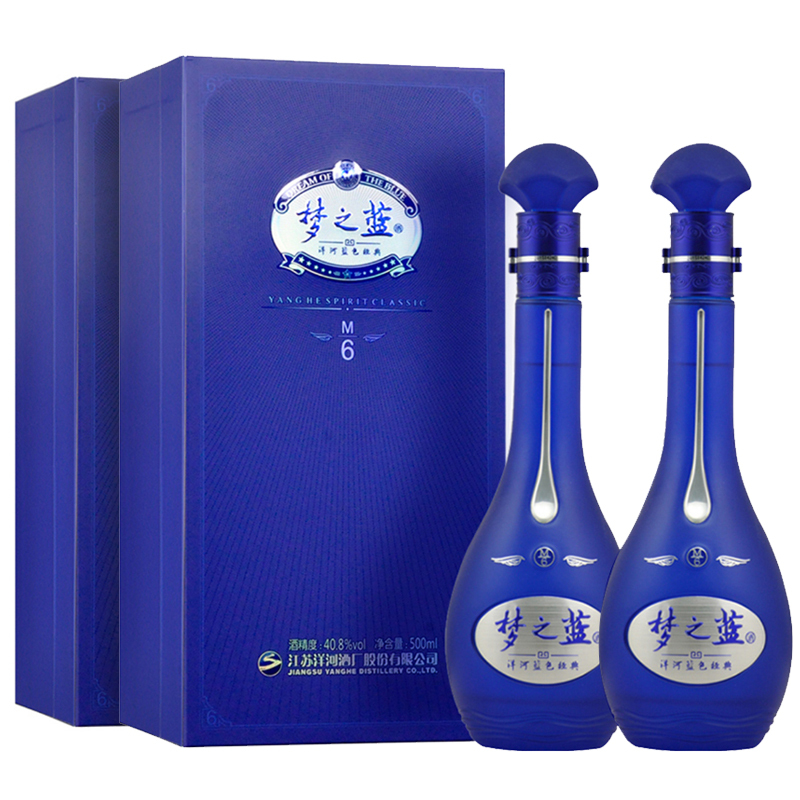 中国酒 梦之藍 夢之藍 M6 白酒 蘇酒 洋河藍色