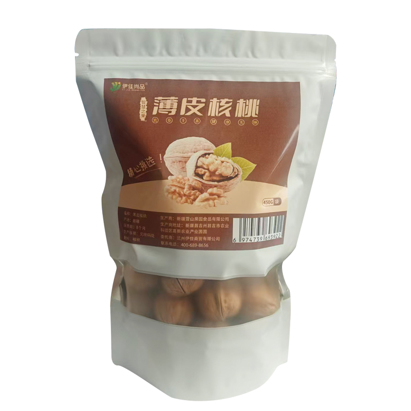 伊佳尚品 薄皮核桃 450g/袋