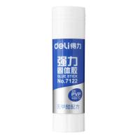得力7122固体胶棒PVP胶棒无甲醛粘性好21g12支/盒办公文具